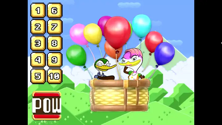 Hot air balloon game