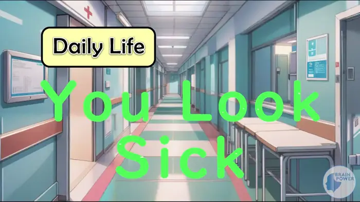 Talking about being unwell