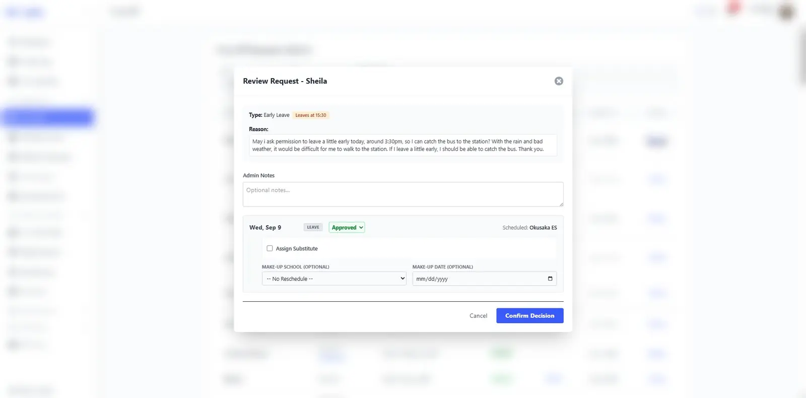 ALT Dashboard (HRIS) — 16 / 27
