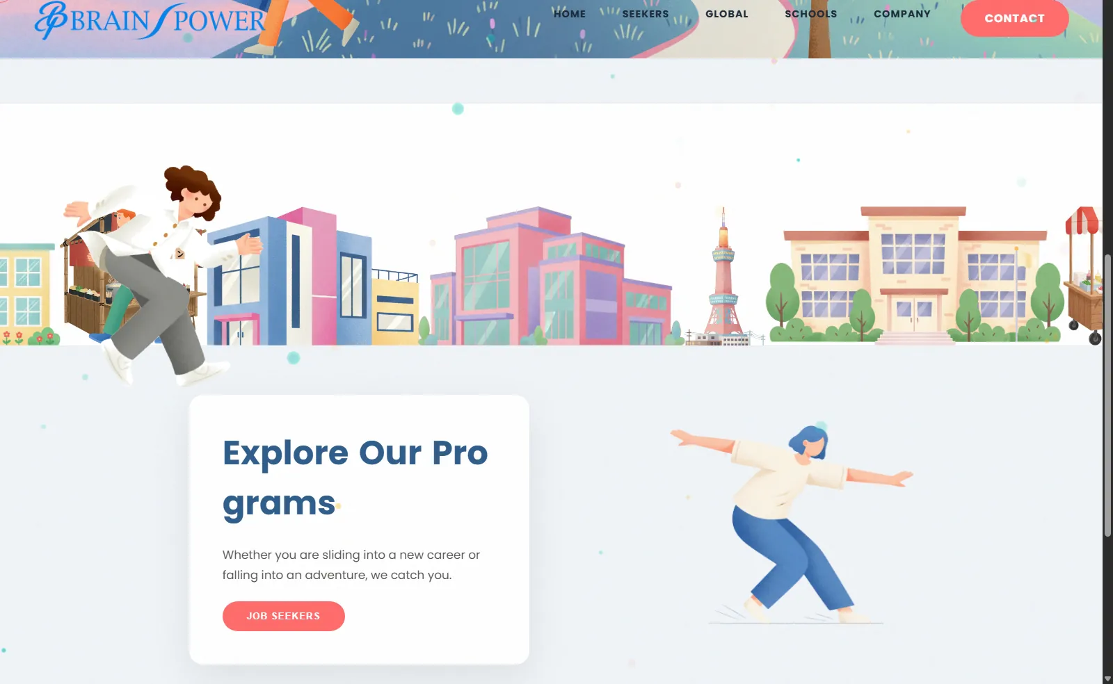 Brain Power website — 02 / 07