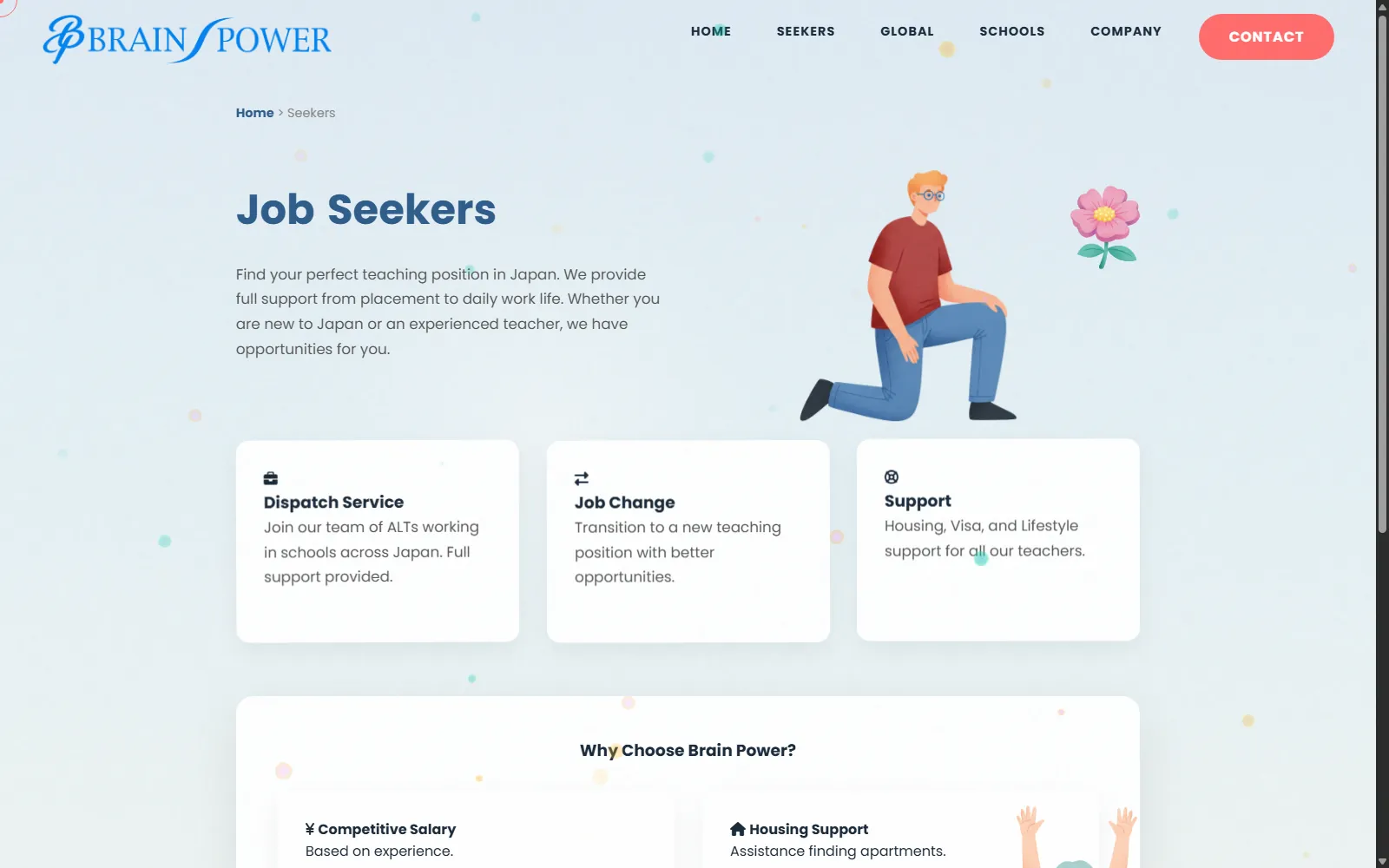 Brain Power website — 03 / 07