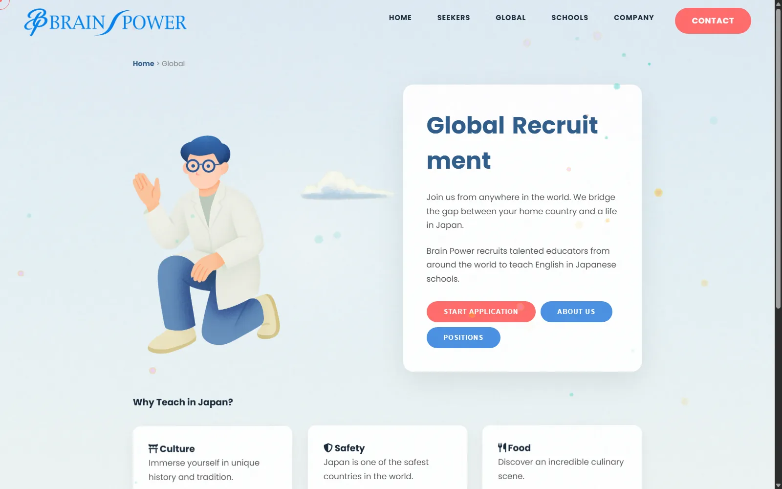 Brain Power website — 06 / 07