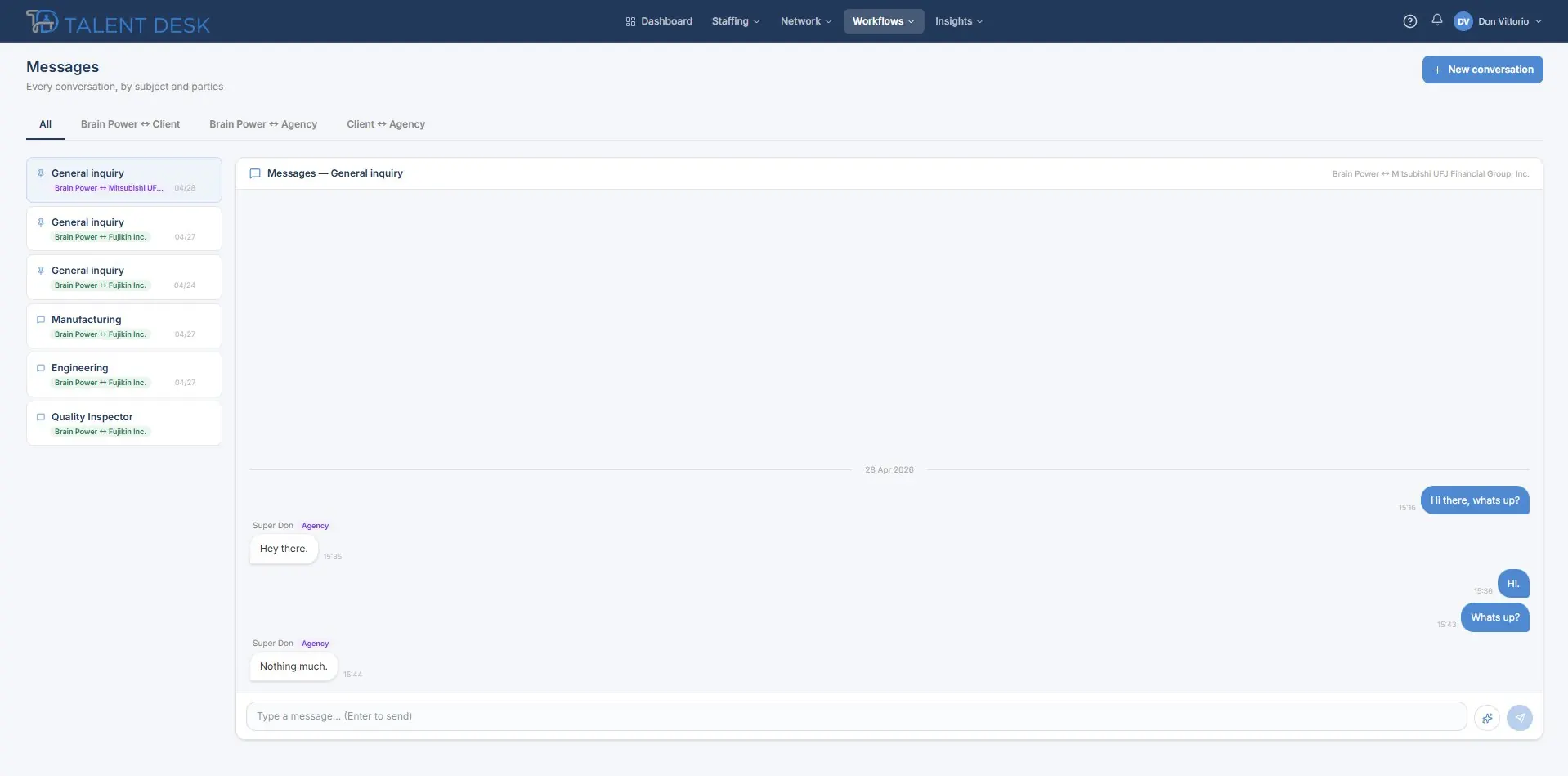 TalentDesk — 02 / 03
